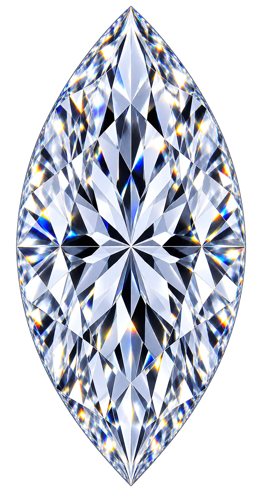 Marquise cut diamond