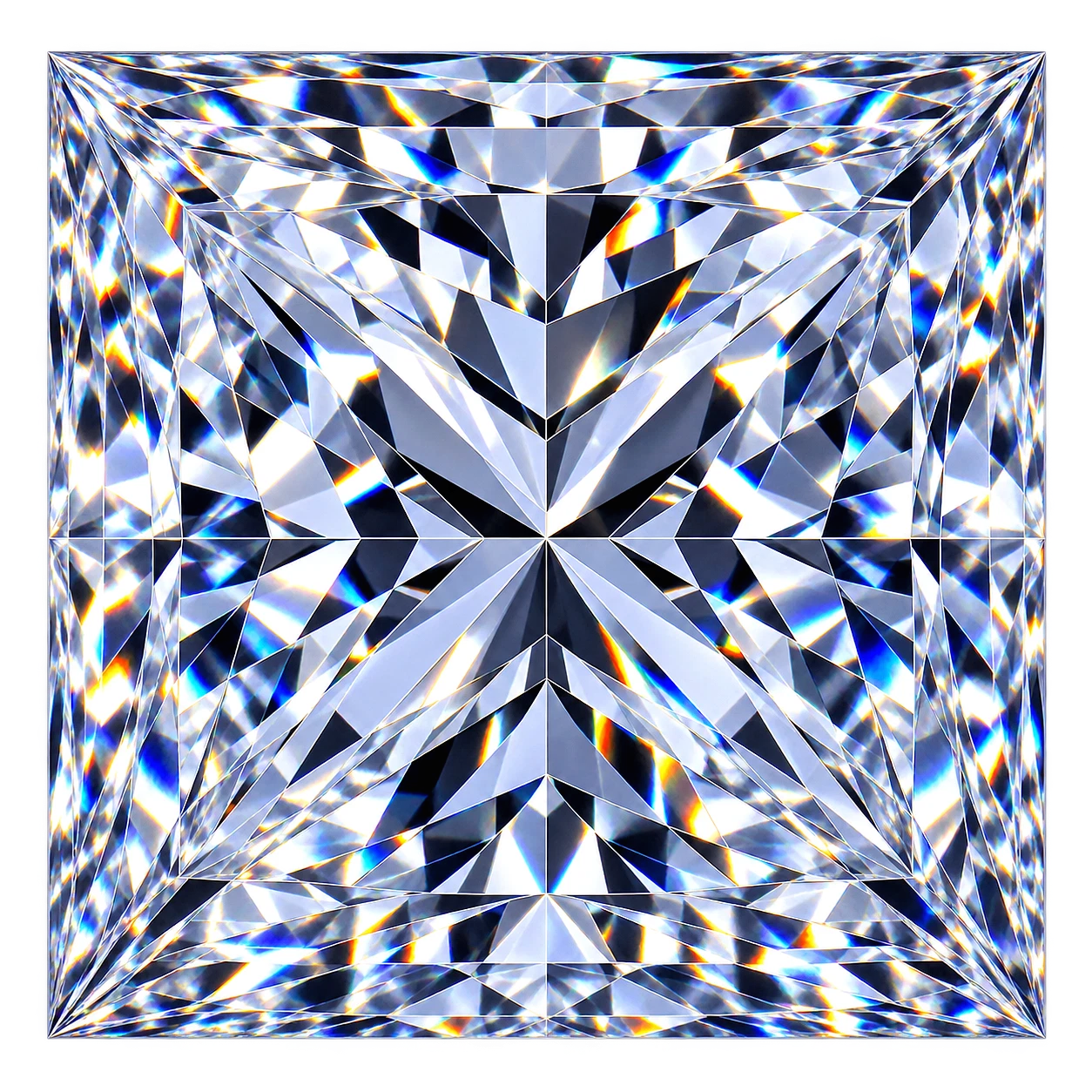 Princess cut diamond