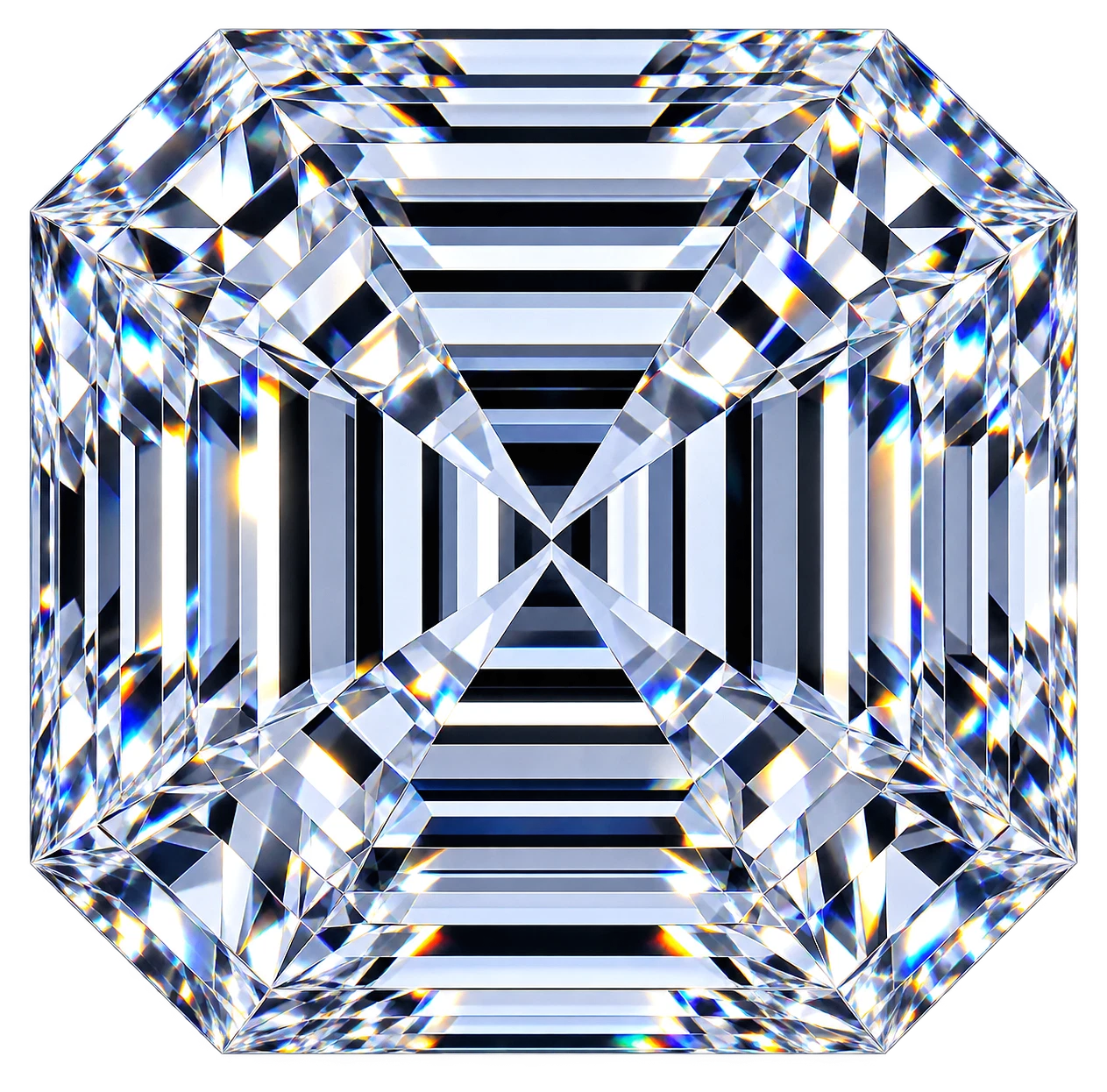 Asscher cut diamond